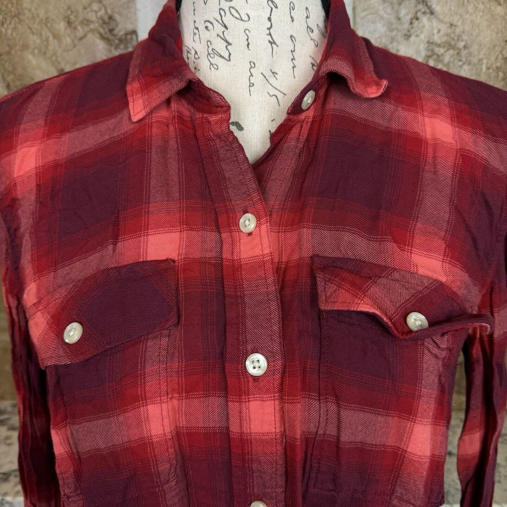 Gap X Pendleton Boyfriend Shirt Women's Small Long Sleeve Button Up Pockets